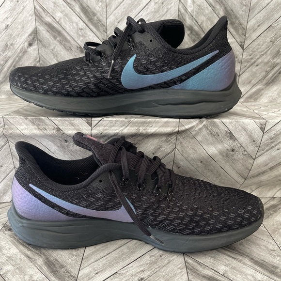 Size 11 - Nike Air Zoom Pegasus 35 Black Fuchsia - Picture 1 of 7